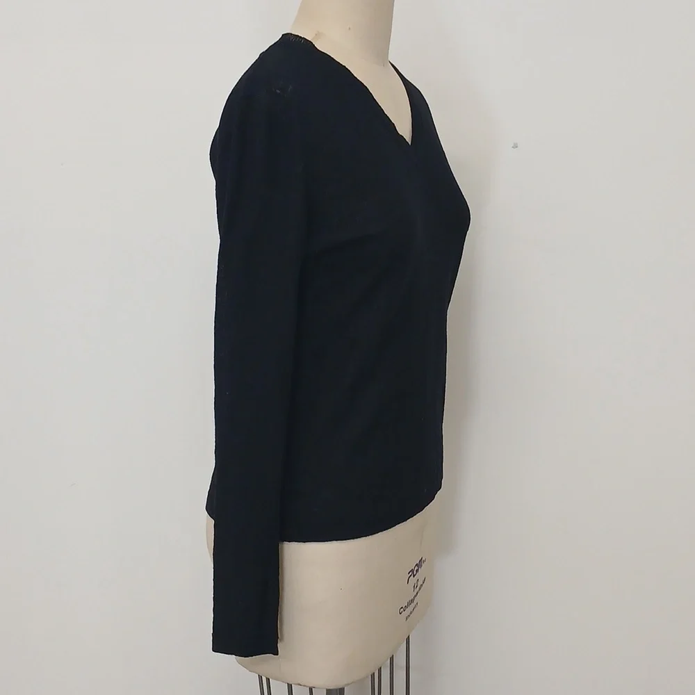 Vintage Banana Republic Wool Blend V-Neck Seater Size L